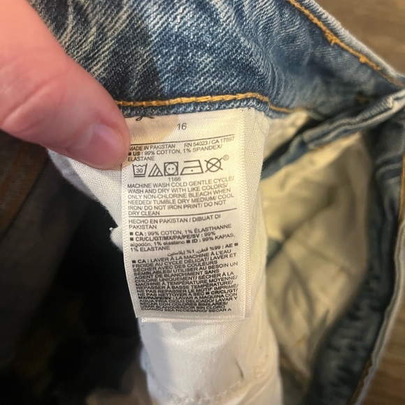 NWT Old Navy Women's High-Rise OG Straight Secret Smooth Pockets Size 16 - Picture 9 of 10